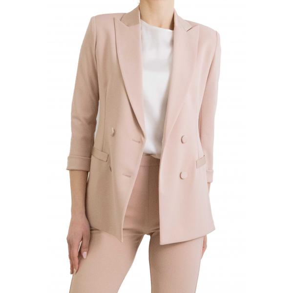 Blazer doppiopetto con maniche tre quarti Imperial